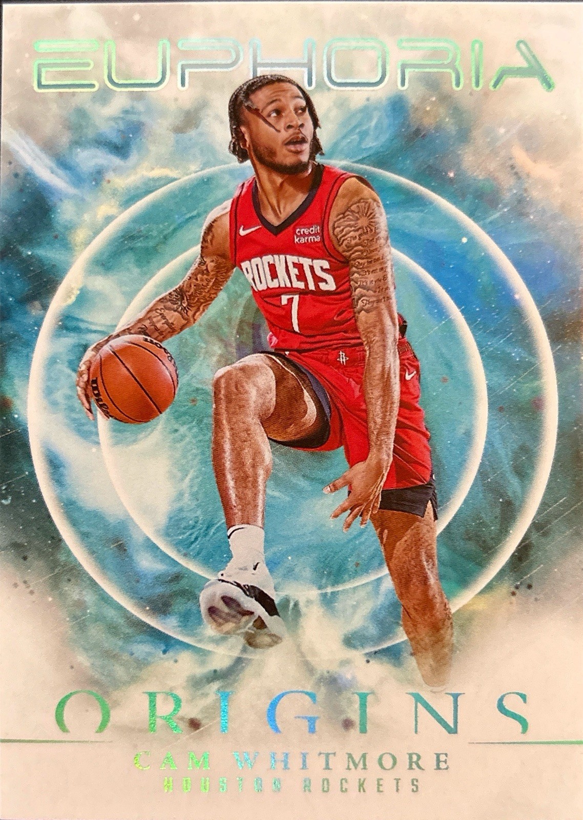 2023-24 Origins Cam Whitmore Euphoria RC Rockets / Wizards