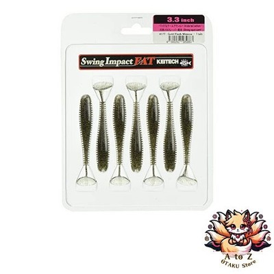 NEU Keitech Swing Impact Fat 4,8 Zoll #417 Gold Flash Minnow