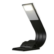 USB Rechargeable Bookmark Reading Light LED Flexible Clip-on Book Lamp Travel