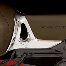 Show Chrome Battery Side Cover Trim - Chrome Motorcycle Street Bike 52-630