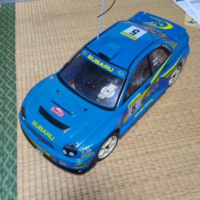 #ad Kyosho SUBARU IMPREZA WRC RC Car Junk for Parts Kit Not Tested $376.72