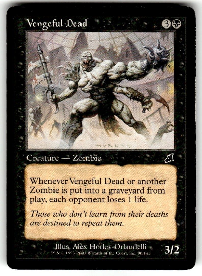 Vengeful Dead Scourge Regular MTG