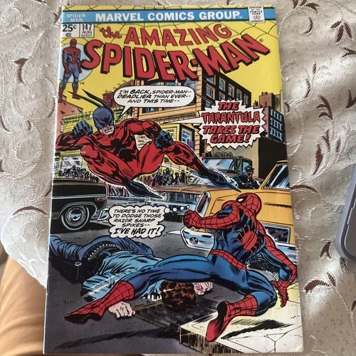 The Amazing Spider-Man #147 (Marvel Comics August 1975) VF