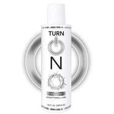 Turn On Silicone-Based Premium Personal Lubricant 12 Fl Oz Pack of 1 , Clear