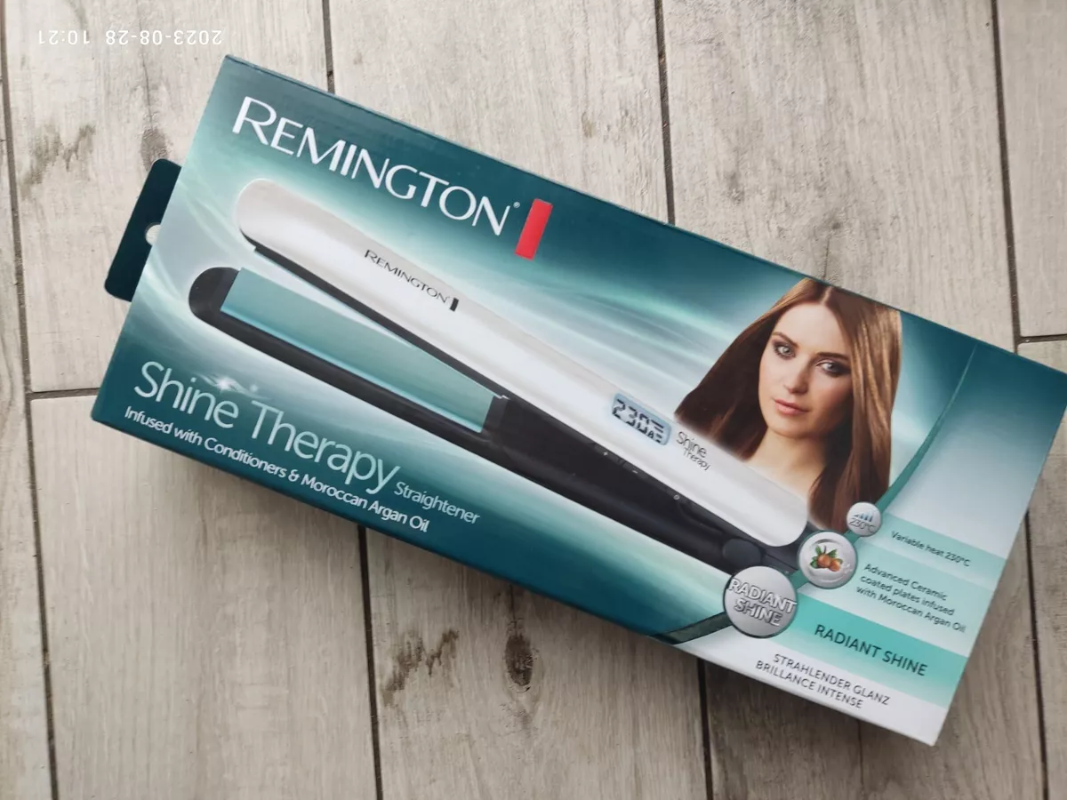 Remington S8507 Radiant Shine Therapy Straightener Infused with