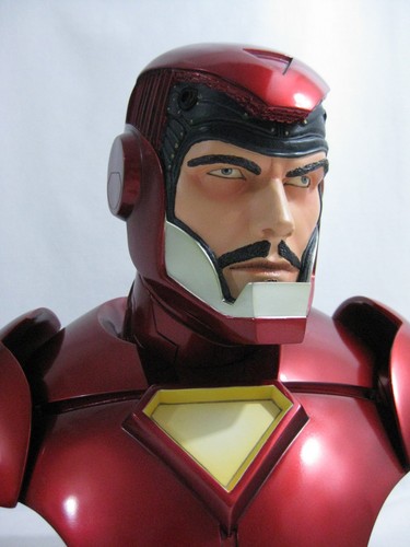 2007 Marvel Sideshow ✧ IRON MAN ✧ Legendary 1:2 Scale Bust nr MIB V84 - Picture 6 of 11