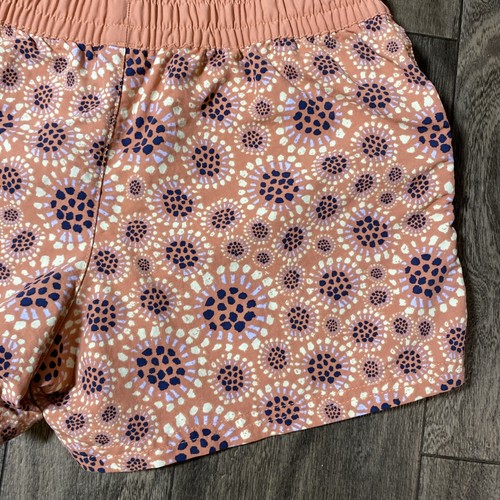 Patagonia Shorts Girls Baggies Costa Rica Geometric Size (12) Large 6708 Water - Picture 13 of 14