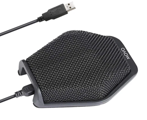 Movo Photo MC1000 USB Conference Computer Microphone for Windows and Mac