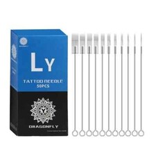 50PCS/Box Disposable Assorted Sterilized Tattoo Needle for Microblading Grip Tip