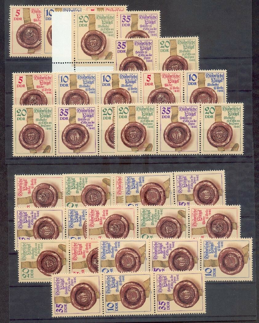 DDR Zusdr Wzd 600/SZd273** MNH Postfrisch (W0058
