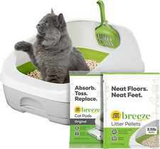 Tidy Cats Purina Non Clumping Litter System Breeze XL All-In-One Odor Control 