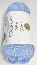 LION BRAND YARNS - JEANS 1 PK. FADED. I Combine Shipping.SEE DETAILS