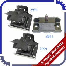 Engine Motor Mount Set 3pcs For M1194 99-06 Chevrolet Gmc 4.3l V6 2811 29942