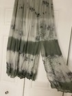 ZARA Green TIE DYE SKIRT Elastic Waist Size M With Slits — photo 3