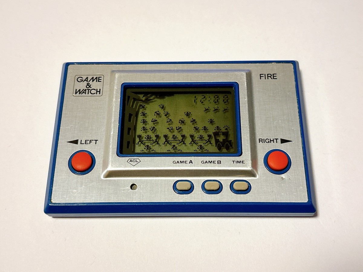 ファイア ワイドスクリーン 任天堂 ゲームウォッチ ゲーム＆ウオッチが