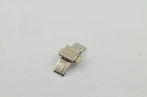 Bulgari Vintage Steel Bracelet Folding Clasp 15MM Steel Deployment Clasp