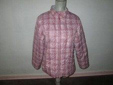 New Women's Nordica Pink Flower-quilted Full-zip Insulated Winter Ski Jacket L