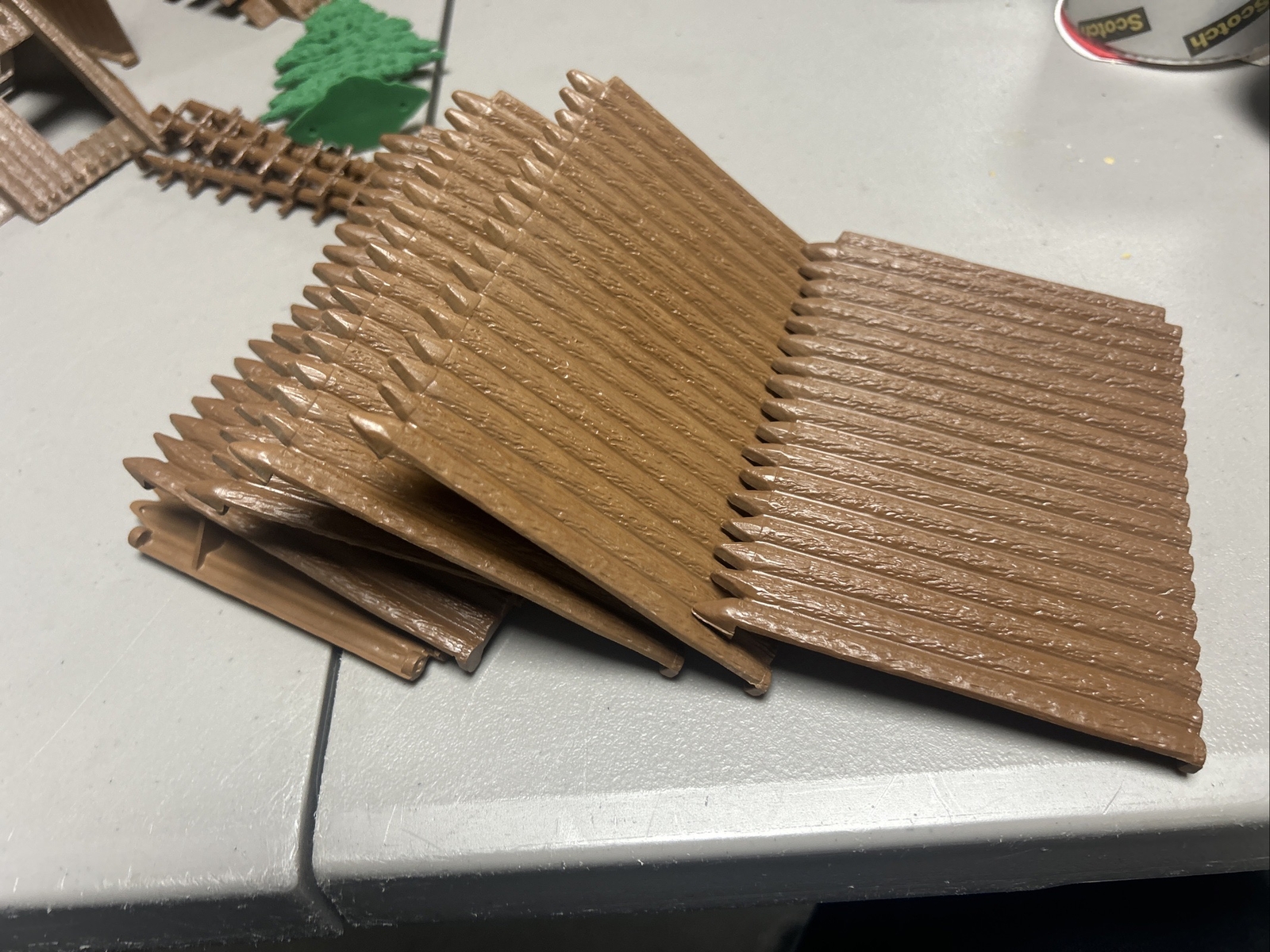 MARX FORT APACHE STOCKADE PLAYSET S2000 W ACCESSORIES BOX BAGS AND