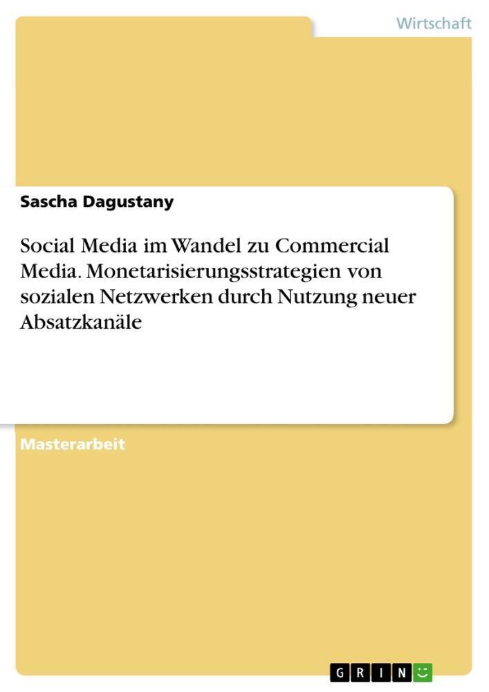 Thumbnail - Social Media Wandel Zu Commercial Media. Monetarisierungsstrategien