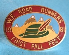 Enameled W.F. ROAD RUNNERS 1981 - SCREW FIRST FALL TIGHT