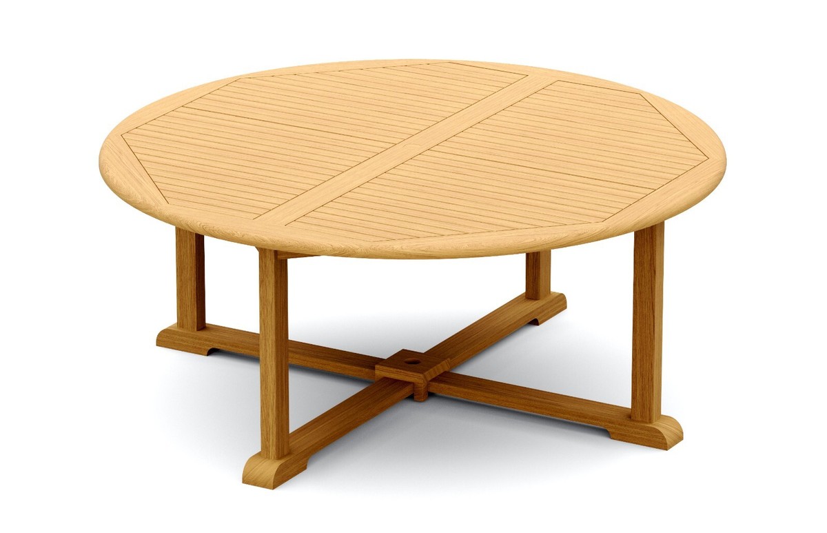 9-Piece Outdoor Teak Dining Set: 72