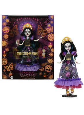 2023 MONSTER HIGH HOWLIDAY SKELITA CALAVERAS DIA DE MUERTOS 