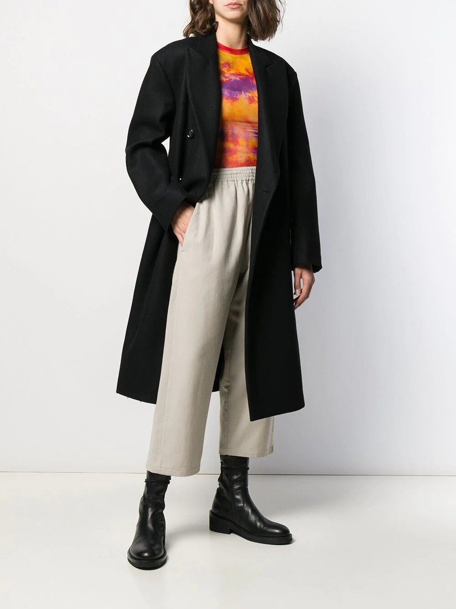 MM6 MAISON MARGIELA OVERSIZED DOUBLE BREASTED LONG COAT MM6 MAISON MARGIELA OVERSIZED DOUBLE BREASTED LONG COAT