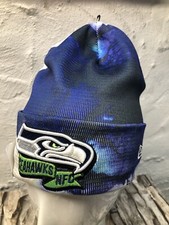 New Era SEATTLE SEAHAWKS Football 2022 INK Winter Knit NFL Adult Mens Hat NICE