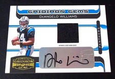 (#13/50) Rc Jersey DeAngelo Williams Auto 2006 Deangelo Rookie Signed Autograph