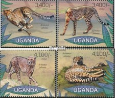 ouganda 2985-2988 (complète edition) neuf avec gomme originale 2012 Flora