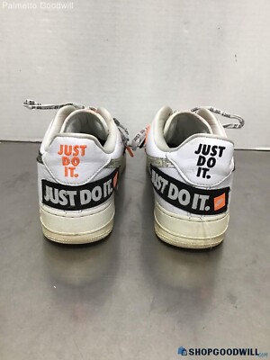 Size 11.5 Nike Air Force 1 Low '07 Premium Just Do It 2018 RARE