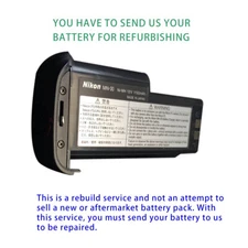Rebuild service for Nikon F5 MN30 MN-30 battery Rebu