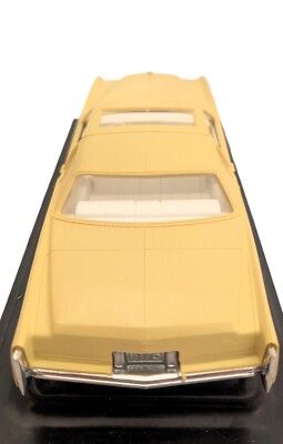 Jo-Han 1975 Cadillac Eldorado Dealer Promo Model, Bombay Yellow | eBay