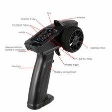 2020 3CH Remote Control Transmitter and Receiver For RC Car Boat Parts Kits Hot