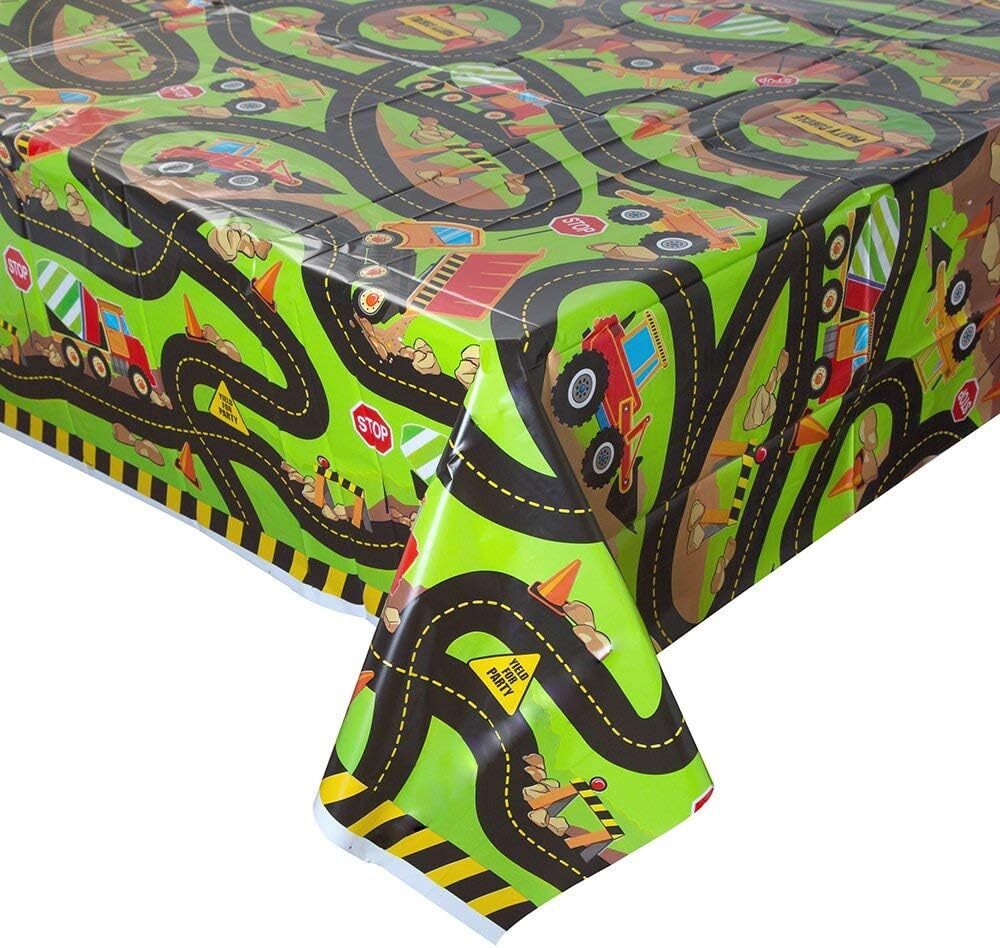 Unique Party 52073 - Пластиковая скатерть для строительной вечеринки 7 футов x 45 фута 4690₽