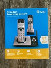 AT&T 2 Handset Answering System with Smart Call Blocker CL82229 - Pre-Owned