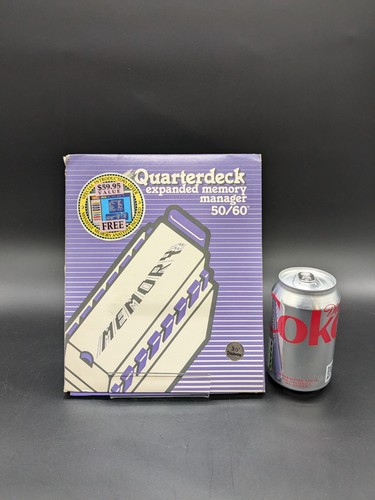 Vintage Quarterdeck Expanded Memory Manager 50/60 3.5 Diskette Untested. - Afbeelding 15 van 15