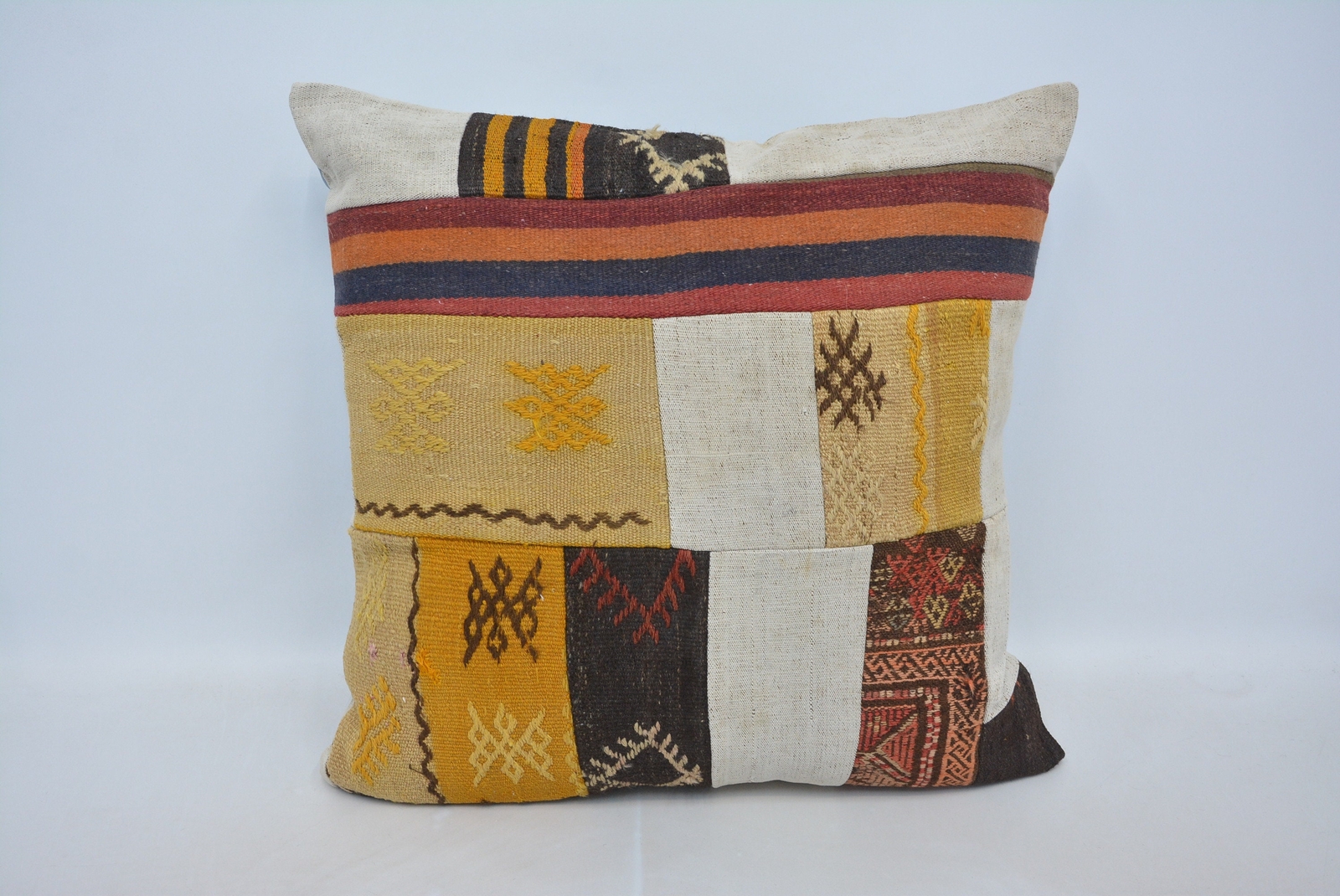 Throw Pillow, Pillow Case, Turkish Kilim Pillow, 32