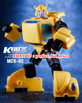 New Bumblebee Beetle KBB MCS-02 Deformabl Robot Action Figure Kids Toys In Stock
