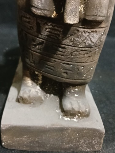 Antichi manufatti egizi di rara statuina autentica di grande sfinge a.C. - Foto 12 di 16
