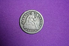 TROUVAILLE IMMOBILIÈRE 1853 O - Dime Liberté assise !! #K1716