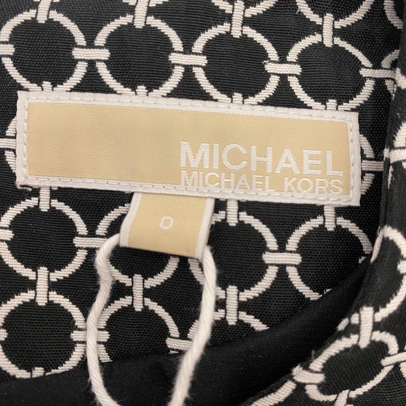 Abito Michael Kors nero bianco fantasia cerchio taglia XS