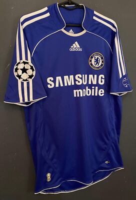 MENS FC CHELSEA 2006/2008 UEFA SHEVCHENKO #7 SOCCER FOOTBALL SHIRT