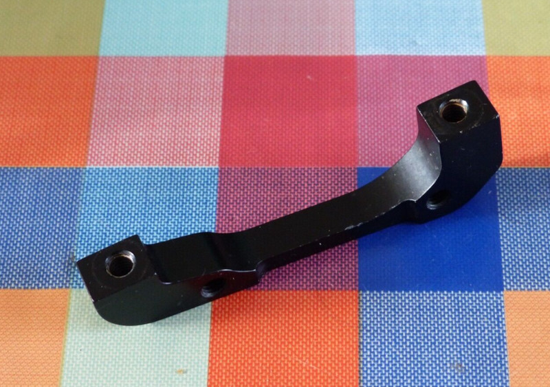 Unbranded 160mm IS post-mount disc brake adapter (9.6)