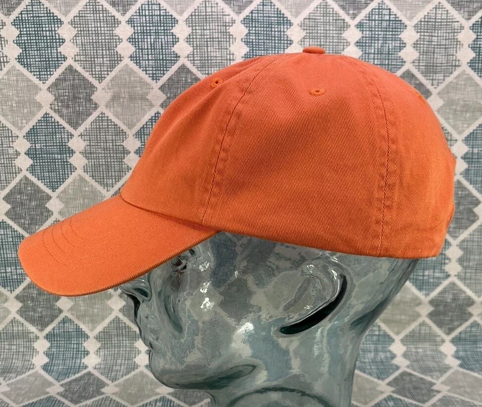 Polo Ralph Lauren Cappello Strapback Pony Arancione Regolabile