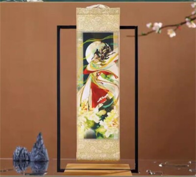 Heaven Official's Blessing Scroll hanging painting gift 太子悦神