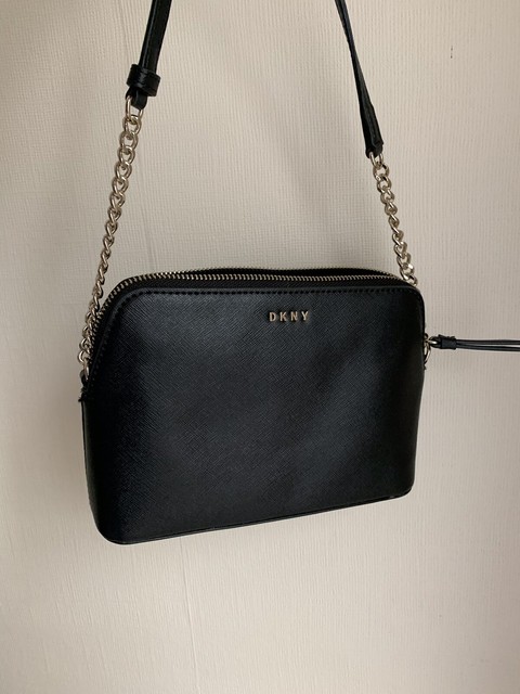 small black designer purse