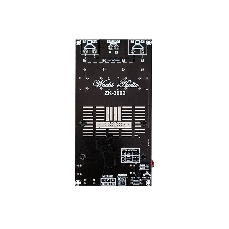 ZK-3002 Digital Power Amplifier Board 300Wx2 with XH2.54-3P