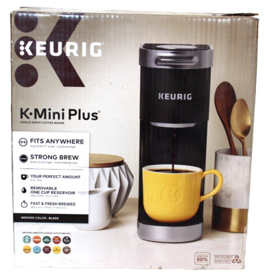 Keurig K-Mini Plus K21P Single Serve Coffee Maker - Black