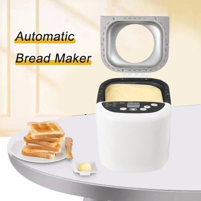 Bread Making Machine 2-In-1 Automatic Bread Maker Homemade Bread 1.2kg Capacity
